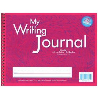 Zaner Bloser My Writing Journal Grade 1, Liquid Pink (0601) : Hardcover Executive Notebooks : Office Products