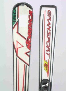 Used Nordica Gransport 13 Shaped Snow Ski 160cm C : Alpine Skis : Sports & Outdoors