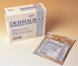 Dermagran Hydrophilic Wound Dressing   4" x 4"   Model 55958   Each: Health & Personal Care