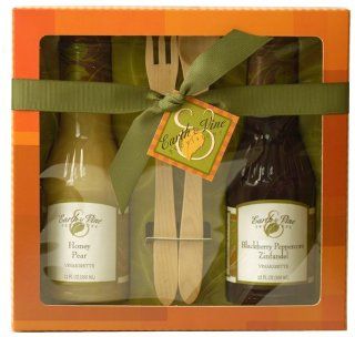 Earth & Vine Provisions California Salad Gift Set : Gourmet Sauces Gifts : Grocery & Gourmet Food