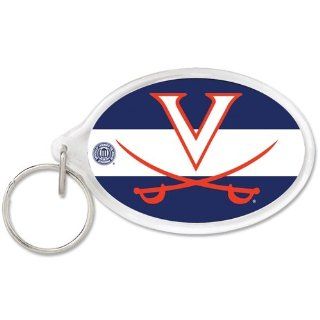 Virginia Cavaliers Official NCAA 3" Key Ring Keychain : Sports Related Key Chains : Sports & Outdoors