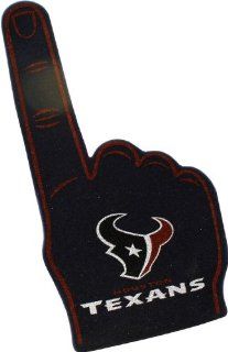 NFL Houston Texans Foam Finger : Sports Related Merchandise : Sports & Outdoors