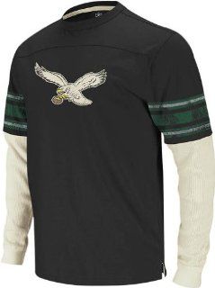 Reebok Philadelphia Eagles Vintage T Shirt/Thermal XX Large : Sports Related Merchandise : Sports & Outdoors