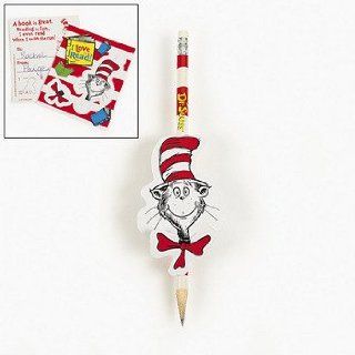 Dr Seuss&#8482 Reward Character Cards & Pencil Sets   Basic School Supplies & Pencils : Teaching Materials : Office Products