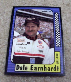1991 Maxx Dale Earnhardt # 220 Nascar Racing Card : Sports Related Trading Cards : Sports & Outdoors
