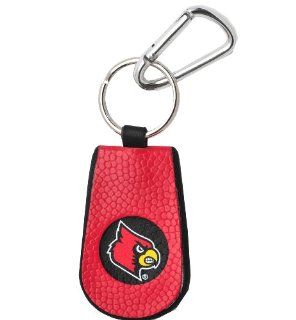 Louisville Cardinals Team Color Basketball Keychain : Sports Related Key Chains : Sports & Outdoors