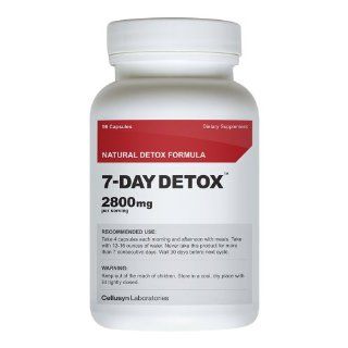 7 Day Detox   Best Supplement for Quick Weight Loss   All Natural Diet Pill   Top Fat Burner for Fast Results Health & Personal Care