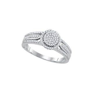0.25CTW DIAMOND MIRO PAVE RING: Jewelry
