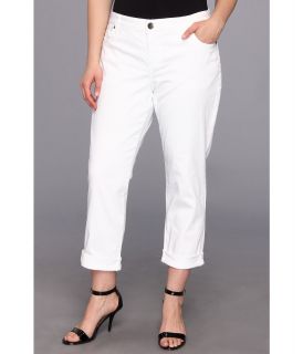 KUT from the Kloth Plus Size Catherine Boyfriend in White Womens Jeans (White)