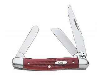 KNIFE, SS POCKET WORN OLD RED: Sports & Outdoors