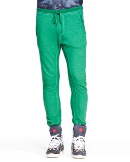 Mens Drawstring Sweatpants, Green   Dsquared2   Green (XL)