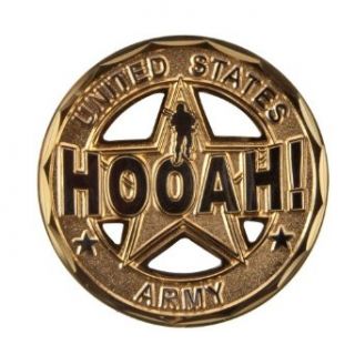 U.S. Army Saying Coin (2)   Bronze Hooah! OSFM at  Mens Clothing store