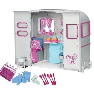 Our Generation R.V. Seeing You Camper for 18 inch dolls like American Girl PINK : Other Products : Everything Else