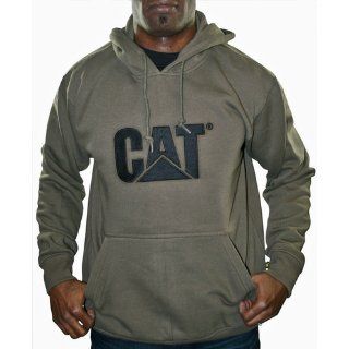 Caterpillar Men's Trademark Hooded Sweatshirt: Fashion Hoodies: Clothing