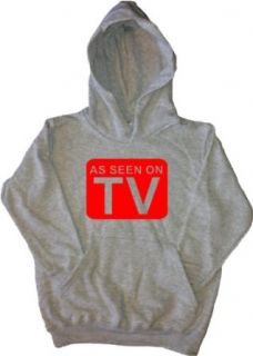 As Seen On TV Grey Kids Hoodie: Clothing