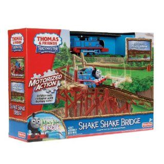 Thomas the Train: Shake Shake Bridge with MOTORIZED ACTION As Seen on Misty Island Rescue: Toys & Games