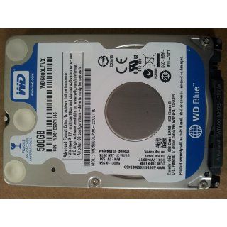 Western Digital Bare Drives 500GB WD Blue SATA III 5400 RPM 8 MB Cache Bulk/OEM Notebook Hard Drive WD5000LPVX: Computers & Accessories