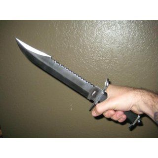 Jungle Master JM 001L Fixed Blade Knife (15 Inch Overall) : Hunting Knives : Sports & Outdoors