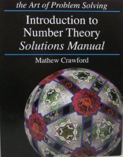 Introduction to Number Theory (Art of Problem Solving Introduction): Mathew Crawford: 9781934124123: Books