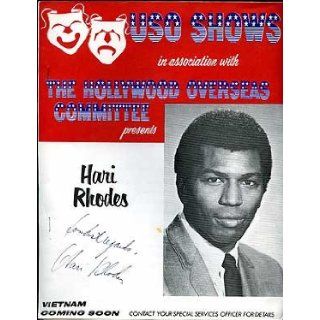 [Program or brochure]: USO Shows in association with The Hollywood Overseas Committee presents Hari Rhodes. Vietnam Coming Soon!: Hari) (RHODES: Books