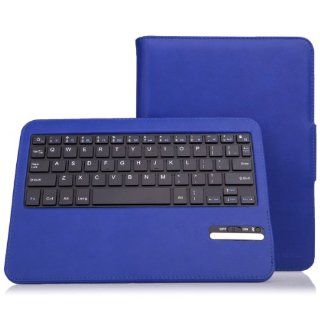 Moko ACER Iconia W4 820 Case   Wireless Bluetooth Keyboard Cover for ACER Iconia W4 820 8 " Inch Windows 8.1 Android Tablet, BLUE: Computers & Accessories