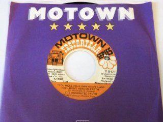 Smiling Faces Sometimes / You Make Your Own Heaven And Hell Right Here On Earth 7" 45   Motown Yesteryear   Y 542F: Music