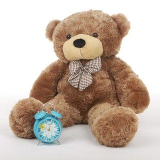 Sunny Cuddles   30"   Super Cute & Huggable,giant Teddy Mocha Colored Plush Bear: Toys & Games