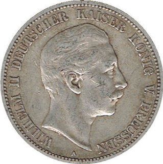 5 Mark Deutsches Kaiserreich, 1903 A, "Wilhelm II., Knig von Preuen" (Jger: 104) SS/VZ: Spielzeug