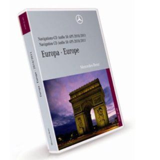 Mercedes Navigations CDs Europa Audio 50 APS 2012/2013 NTG1: Navigation & Car HiFi