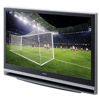 Sony KDF 50 E 2010 AEP 50 Zoll / 127 cm 16:9 "HD Ready" Fernseher mit 3 LCD Technologie mit integriertem DVB T Tuner und PC Anschlu anthrazit (Rckprojecktionsfernseher): Heimkino, TV & Video