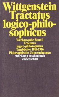 Werkausgabe, Band 1: Tractatus logico philosophicus / Tagebcher 1914 1916 / Philosophische Untersuchungen: Ludwig Wittgenstein: Bücher