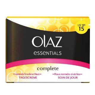 Olaz Essentials Complete Tagescreme mit LSF 15, 50ml: Parfümerie & Kosmetik
