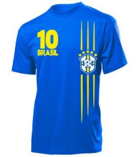 FUSSBALL WM 2014   BRASILIEN FANSHIRT T Shirt Herren S XXL: Bekleidung