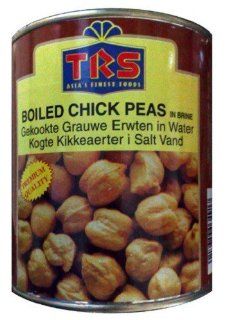 Gekochte Kichererbsen   boiled Chick Peas   TRS 400g Dose: Lebensmittel & Getrnke