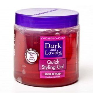 Dark and Lovely Quick Styling Gel Regular Hold 450ml: Parfümerie & Kosmetik