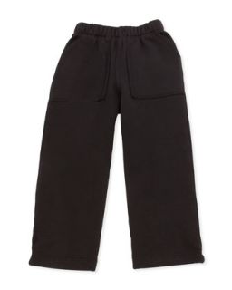 Fleece Pants, Black, 2T 4T