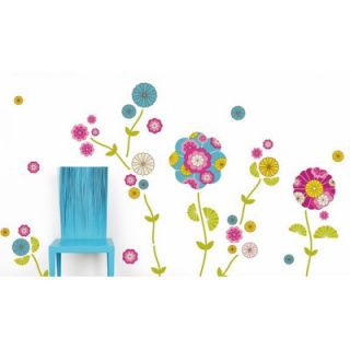 45 Piece Wallflowers Wall Decal by Smart Deco