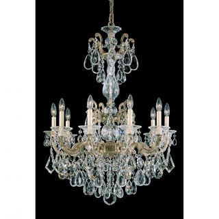 La Scala 10 Light Crystal Chandelier by Schonbek