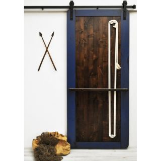 Dogberry Nautilus Barn Door, 36x 82 (Fully Assembled Door Only