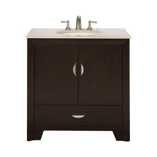 Silkroad Exclusive Ilene 36 Single Bathroom Vanity Set