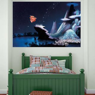 Disney   Neverland Pell and Stick Wall Mural by Fathead
