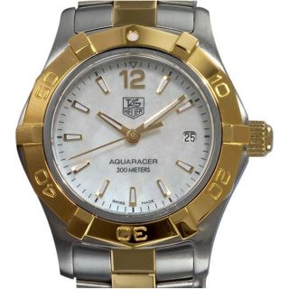 Tag Heuer Womens WAF1424.BB0825 Aquaracer Two tone Stainless Steel