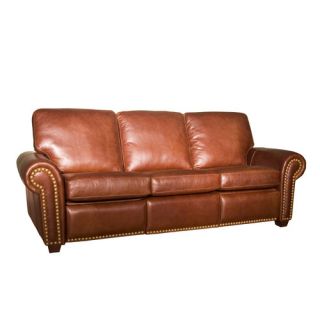 Aurora Leather Reclining Sofa