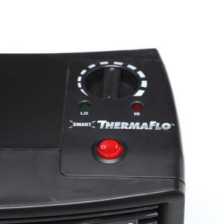 SeaBreeze Electric 1,500 Watt Compact Smart ThermaFlo Space Heater