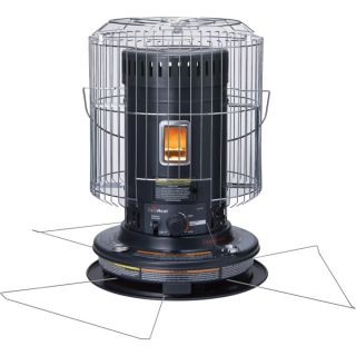 KeroHeat Portable Kerosene Heater — 23,500 BTU, Model# CV 23K H  Kerosene Heaters