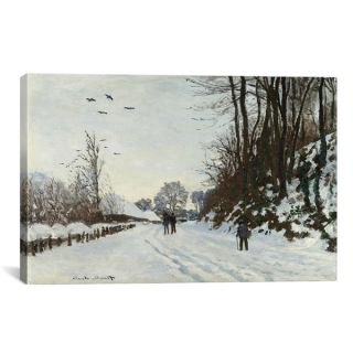 Claude Monet La Route De La Ferme Saint Simeon En Hiver 1867 Canvas