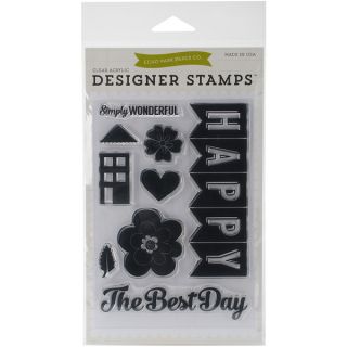 Stampendous Perfectly Clear Sincere Sentiments Stamps