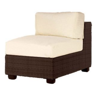 Whitecraft by Woodard Montecito Armless Sectional Unit   Outdoor Sectional Pieces