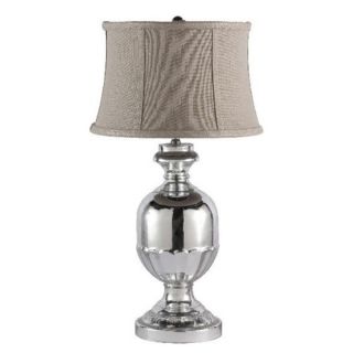 The Classic Acorn Urn Glass 25 H Table Lamp with Bell Shade by Aidan