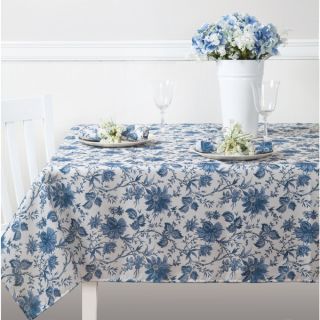 Waverly Spring Floral Micro Fiber Table Cloth